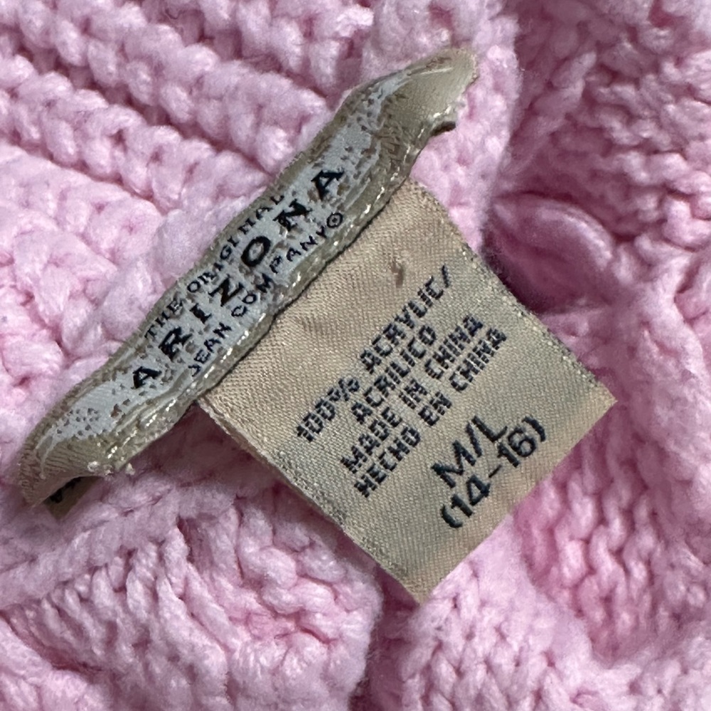 Arizona Jean company pink shawl 14/16 - Picture 3 of 3